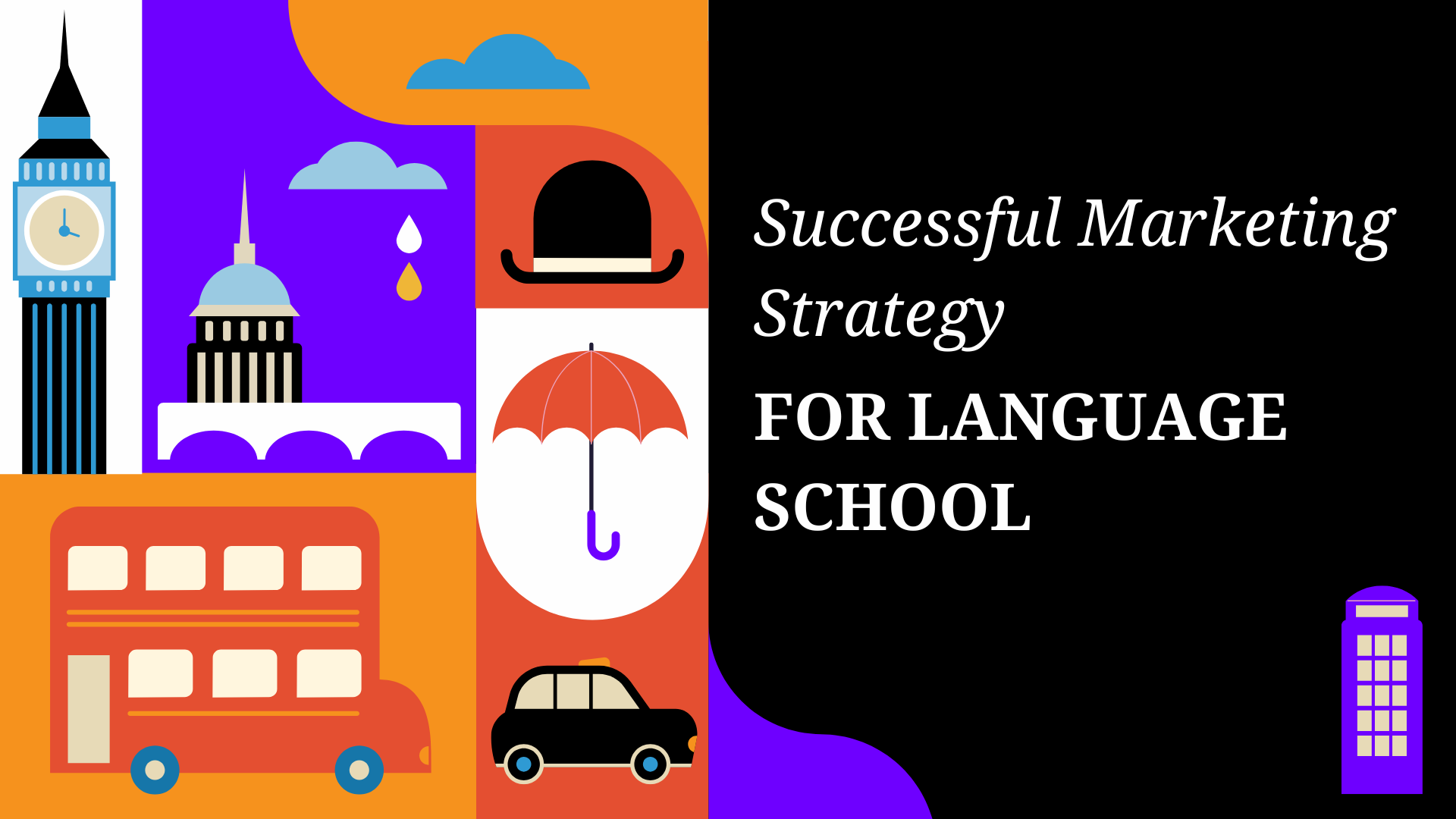 marketing language schools